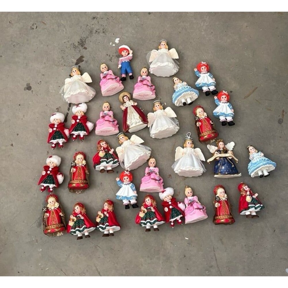 Hallmark Madame Alexander Doll Christmas Ornaments - Lot Of 31 Ornaments
